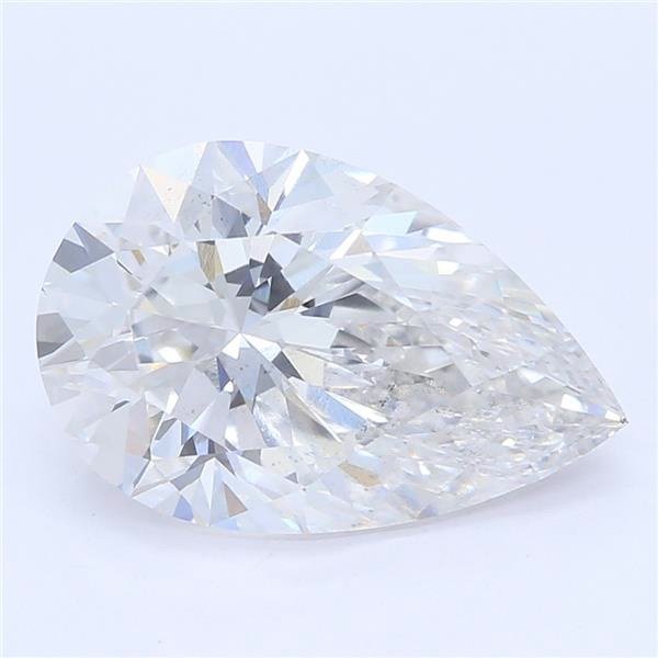 1.85ct E VS2 Rare Carat Ideal Cut Pear Lab Grown Diamond