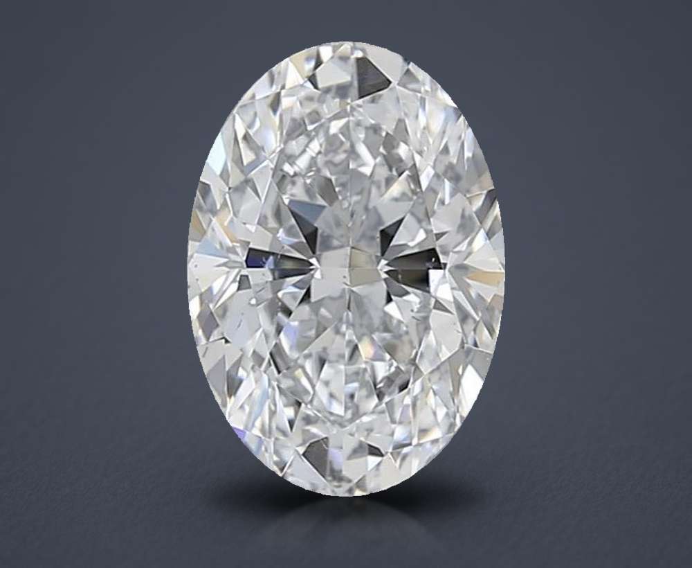 0.60 Carat Oval Lab Diamond