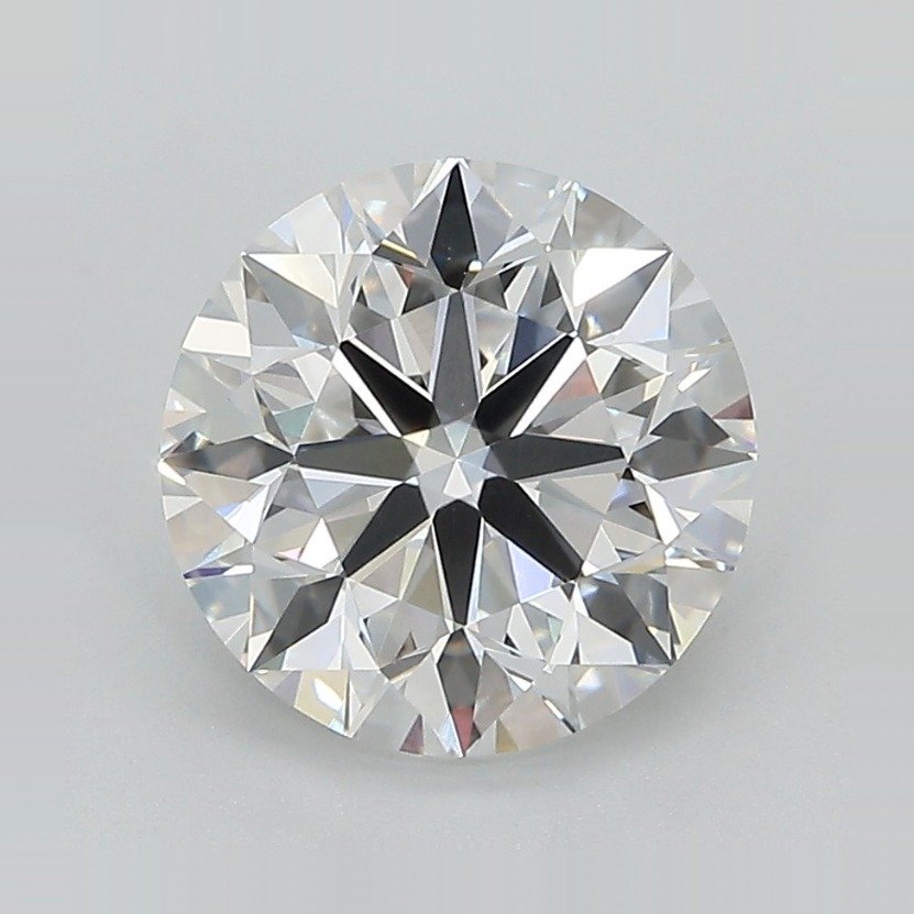 2.92ct E VVS1 Excellent Cut Round Lab Grown Diamond