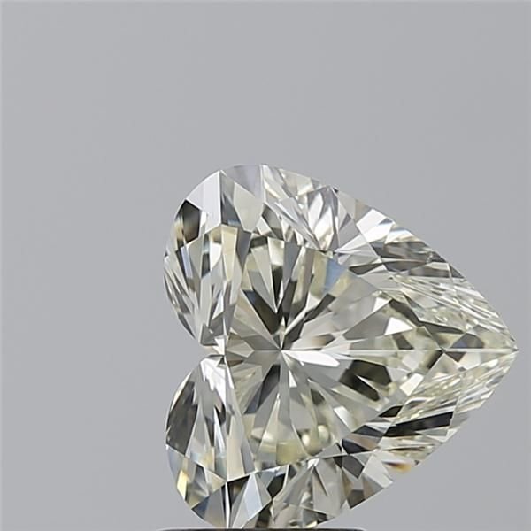 3.03ct J VS2 Rare Carat Ideal Cut Heart Diamond