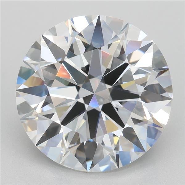 5.29ct E VVS1 Rare Carat Ideal Cut Round Lab Grown Diamond