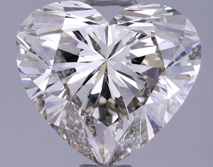 1.65ct H VS1 Rare Carat Ideal Cut Heart Lab Grown Diamond