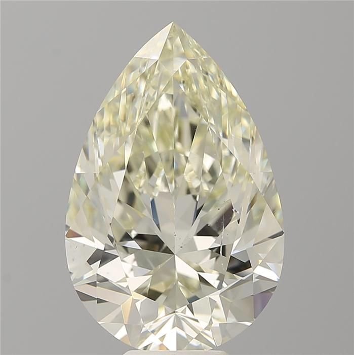 10.00ct K SI1 Very Good Cut Pear Diamond