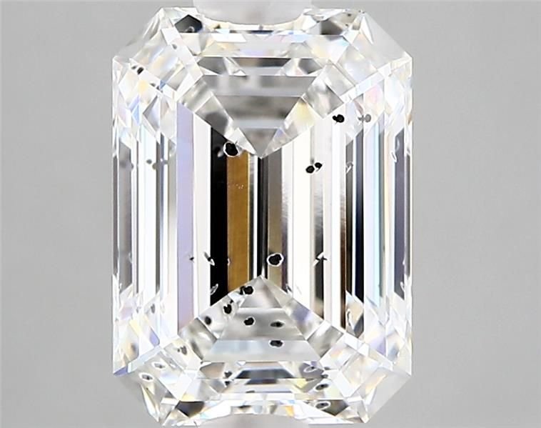 3.02ct G SI2 Very Good Cut Emerald Lab Grown Diamond
