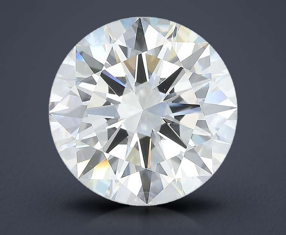 7.03 Carat Round Lab Diamond