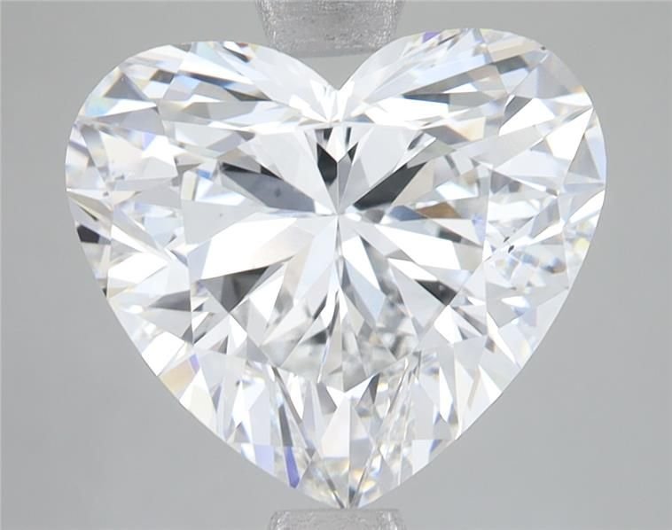 5.08ct E VS2 Rare Carat Ideal Cut Heart Lab Grown Diamond