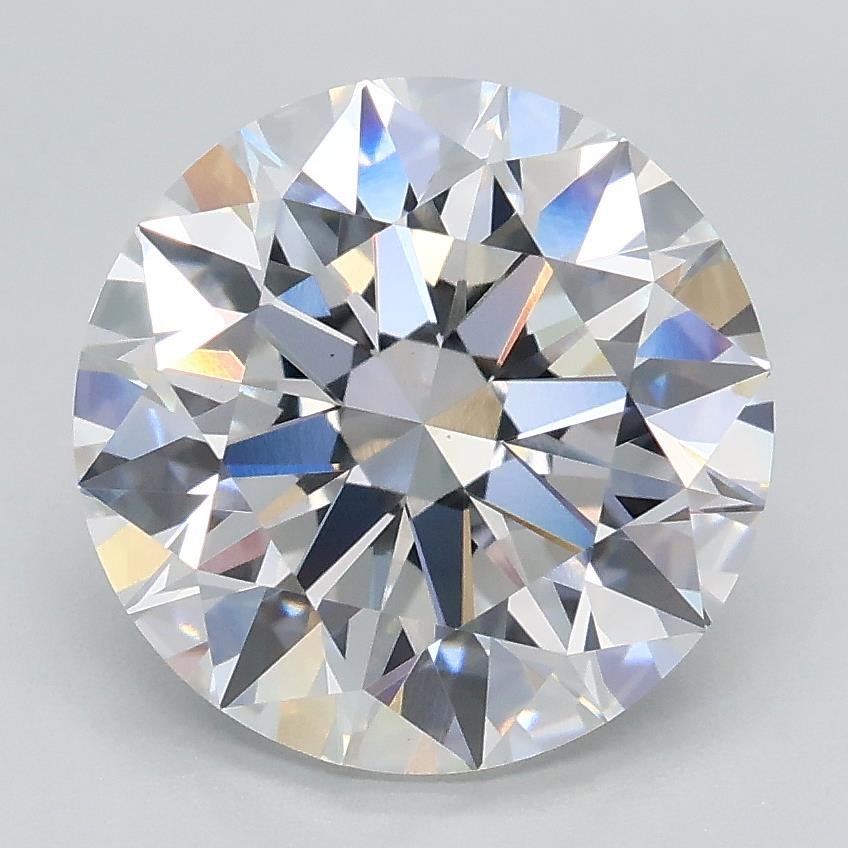 3.04ct E VS1 Rare Carat Ideal Cut Round Lab Grown Diamond