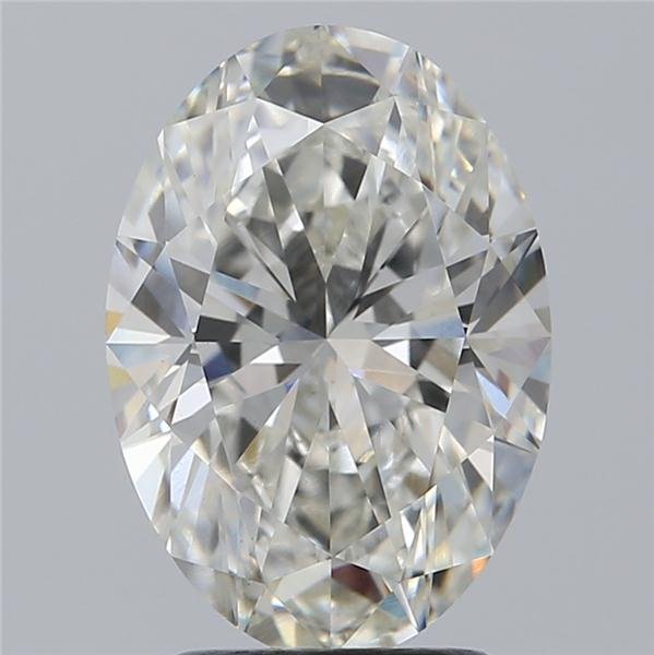 2.55 Carat Oval Lab Diamond