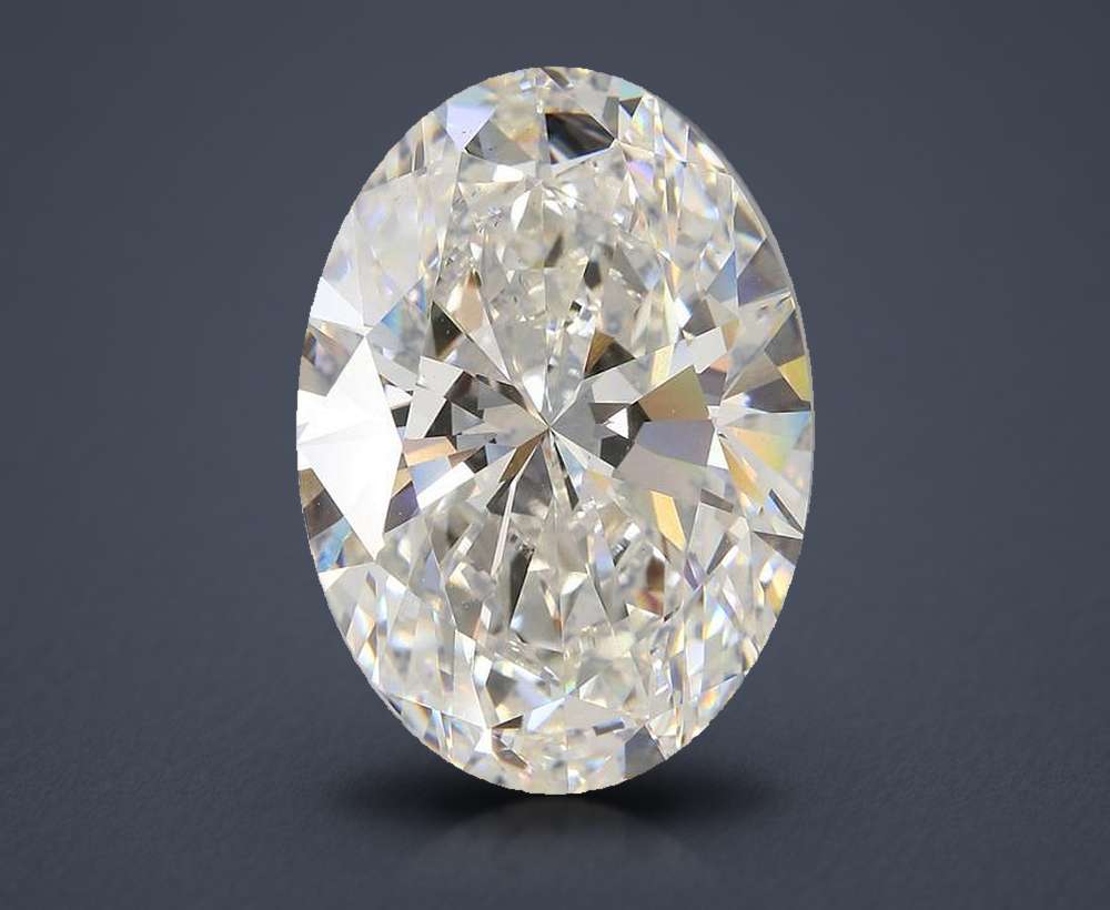 21.02 Carat Oval Lab Diamond