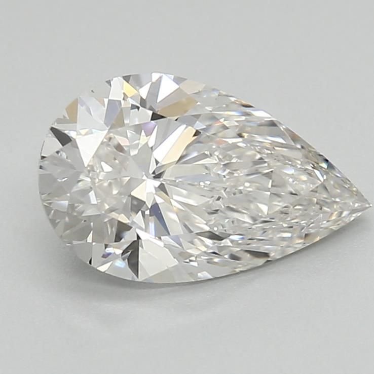 1.03ct F VS1 Rare Carat Ideal Cut Pear Lab Grown Diamond