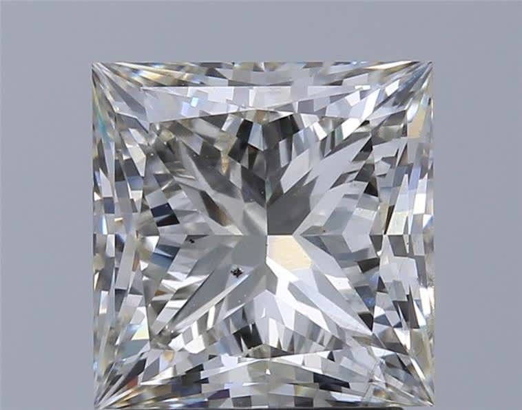 2.26ct I VS2 Rare Carat Ideal Cut Princess Lab Grown Diamond