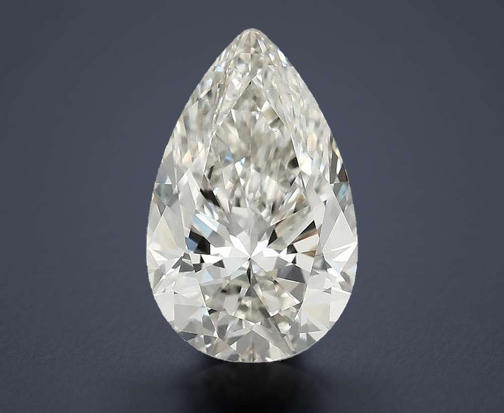 2.97 Carat Pear Lab Diamond