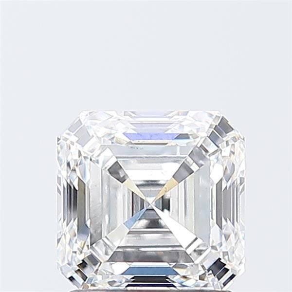 1.57ct E SI1 Rare Carat Ideal Cut Asscher Lab Grown Diamond