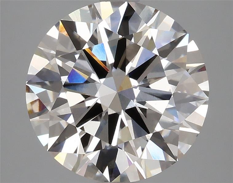 4.13ct I VS1 Rare Carat Ideal Cut Round Lab Grown Diamond