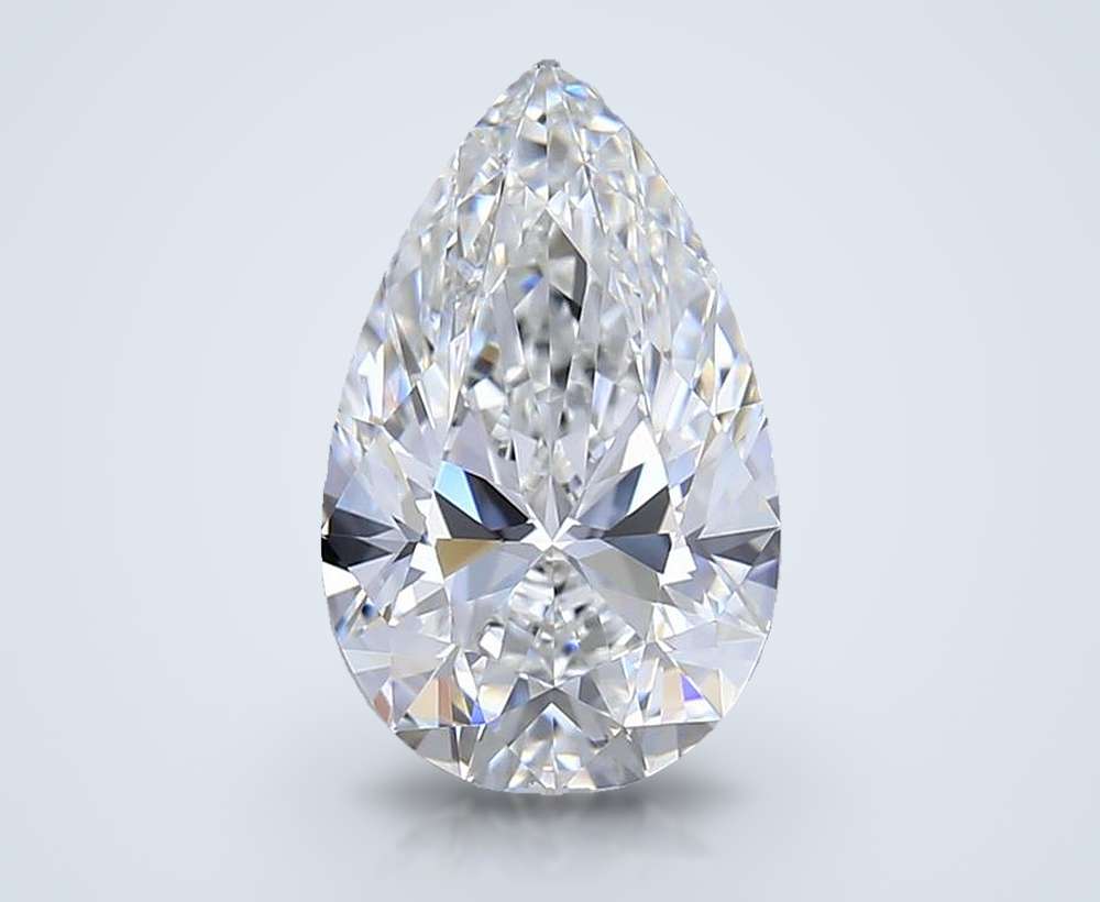 1.61 Carat Pear Lab Diamond