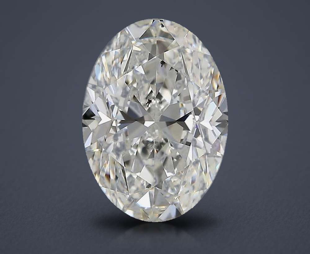 1.70 Carat Oval Natural Diamond