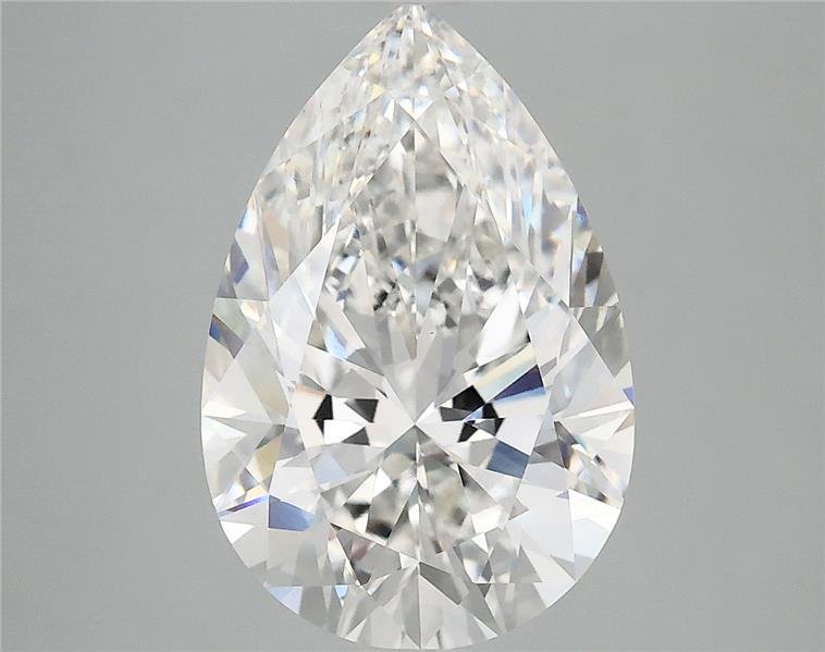 4.00 Carat Pear Lab Diamond