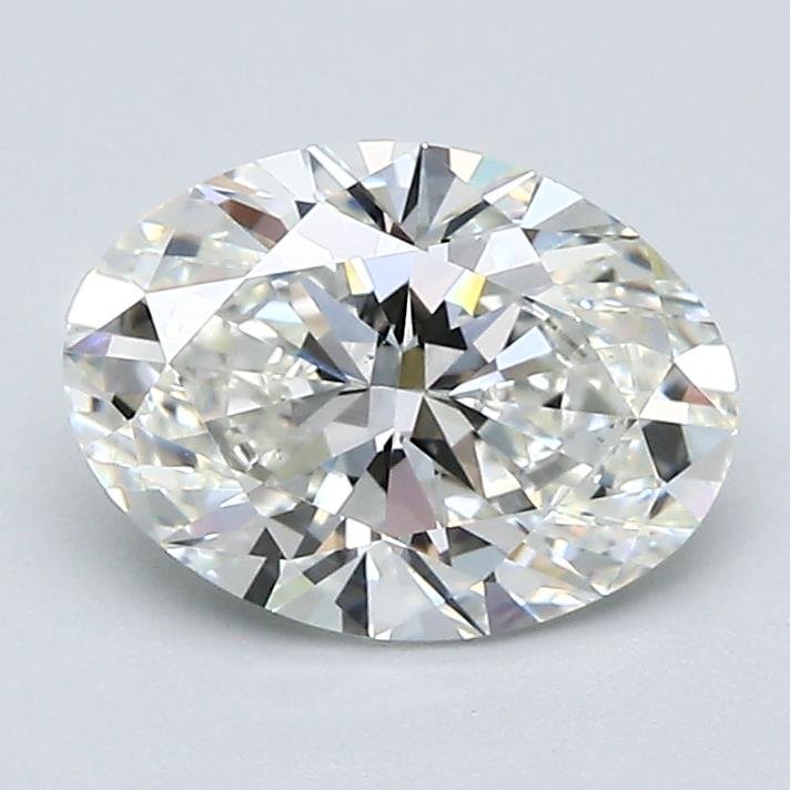 1.55ct I VS2 Rare Carat Ideal Cut Oval Diamond