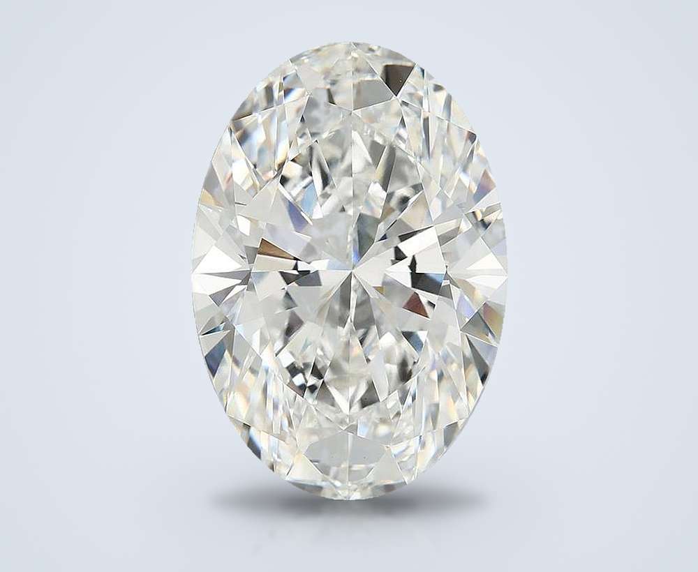 10.09 Carat Oval Lab Diamond