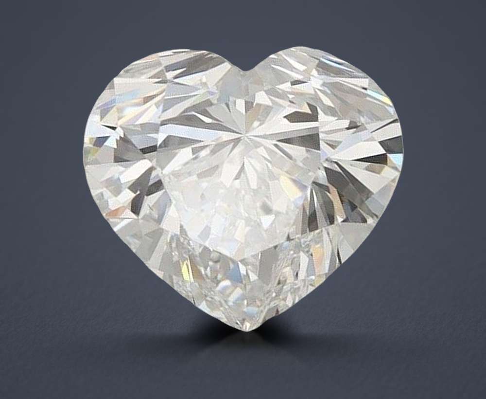 2.00 Carat Heart Lab Diamond