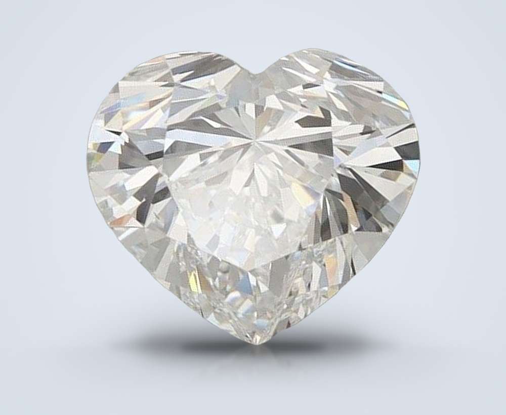 2.00 Carat Heart Lab Diamond