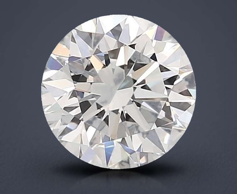 2.21 Carat Round Lab Diamond