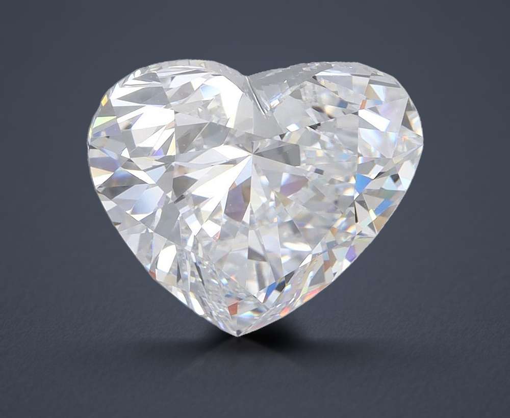 4.87 Carat Heart Lab Diamond