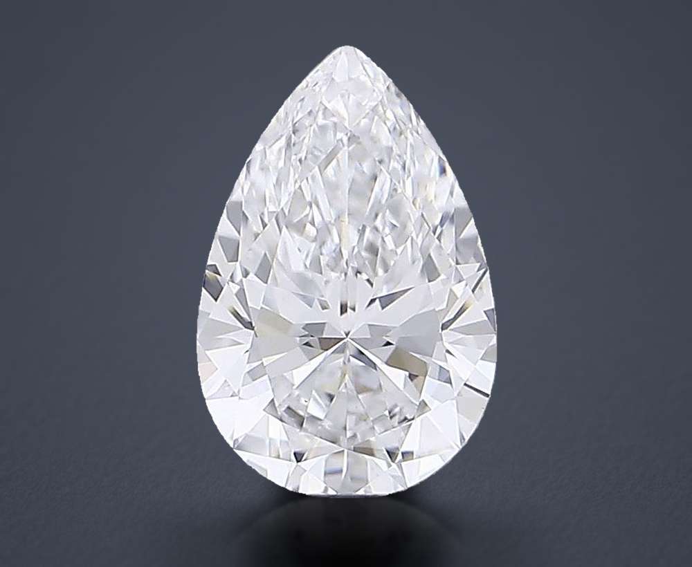 1.53 Carat Pear Lab Diamond