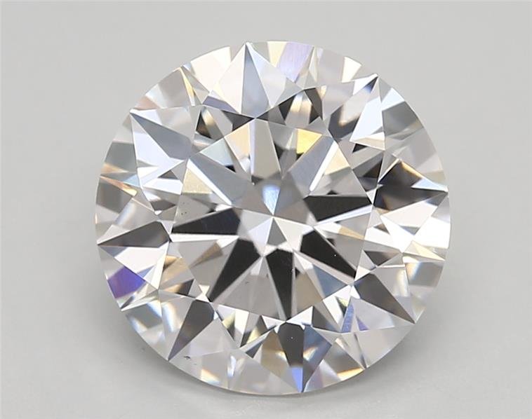 4.02ct E VS1 Rare Carat Ideal Cut Round Lab Grown Diamond