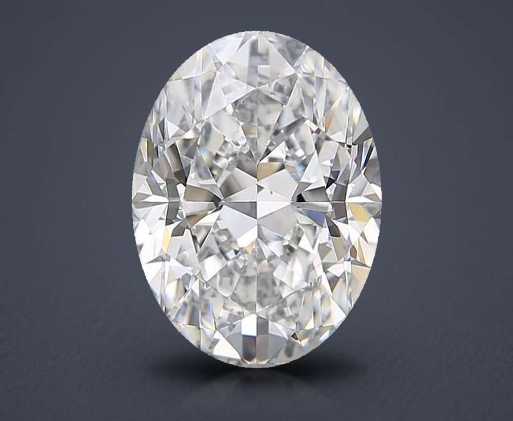 1.50 Carat Oval Natural Diamond