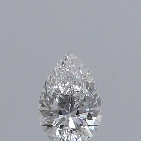 0.29ct D SI2 Very Good Cut Pear Diamond