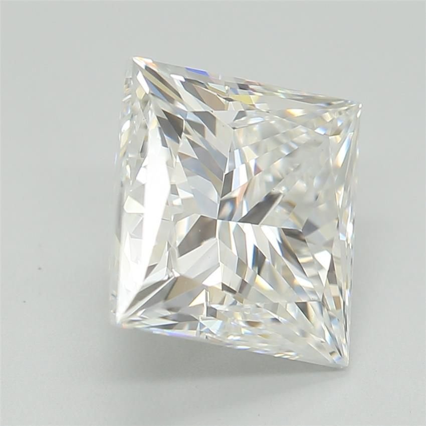 2.04ct E VVS2 Very Good Cut Princess Lab Grown Diamond