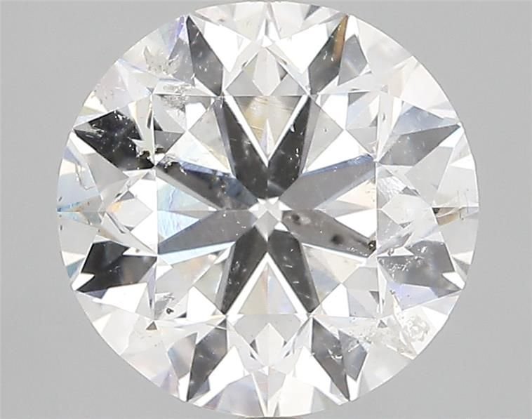 4.02ct E SI2 Very Good Cut Round Diamond