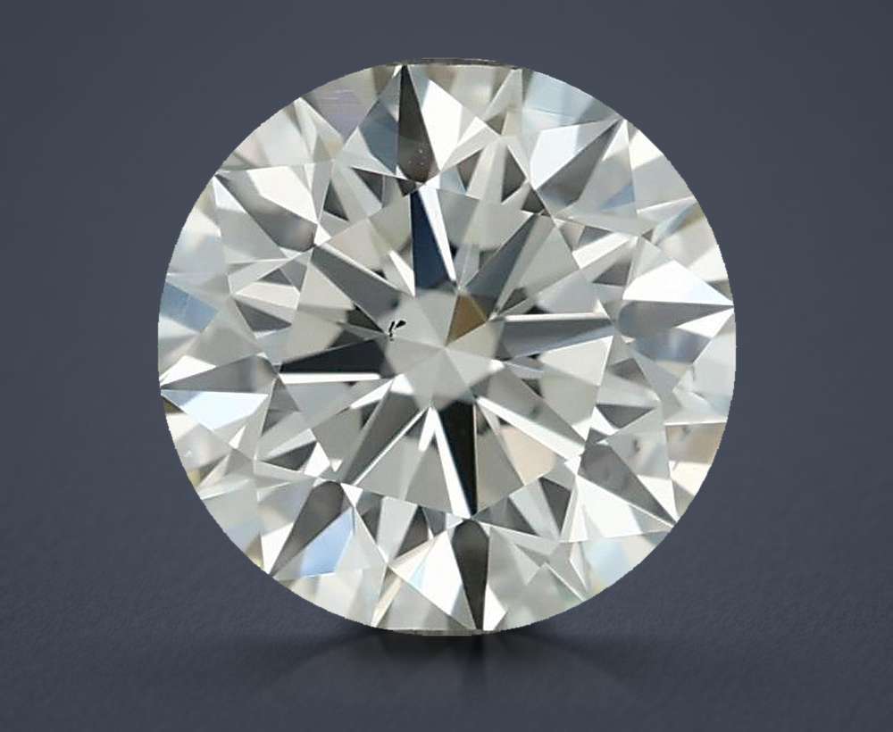 0.54 Carat Round Natural Diamond