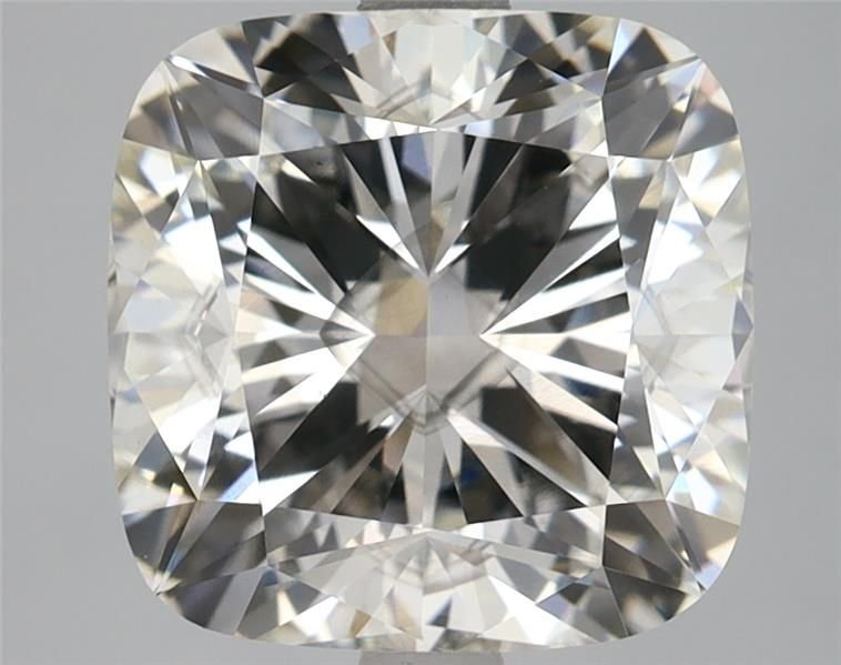 5.03ct I SI1 Rare Carat Ideal Cut Cushion Lab Grown Diamond