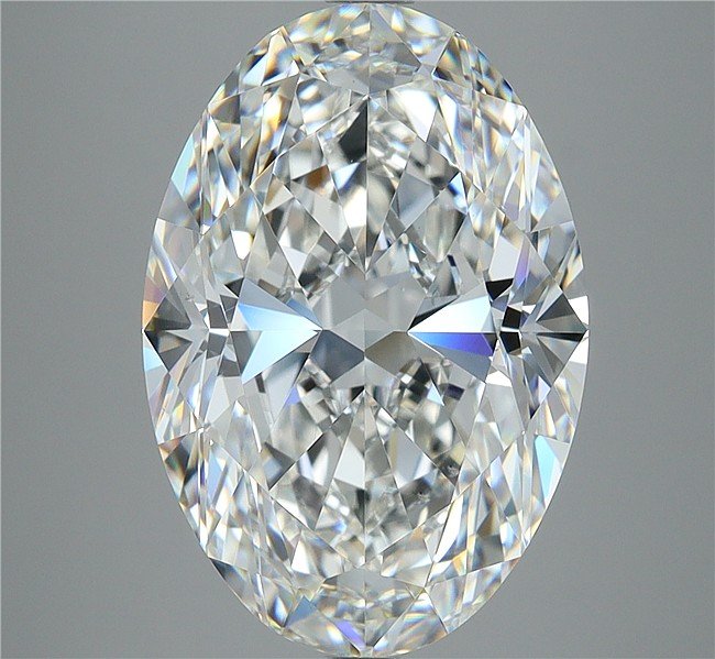 7.03 Carat Oval Natural Diamond
