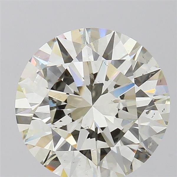 3.00 Carat Round Natural Diamond