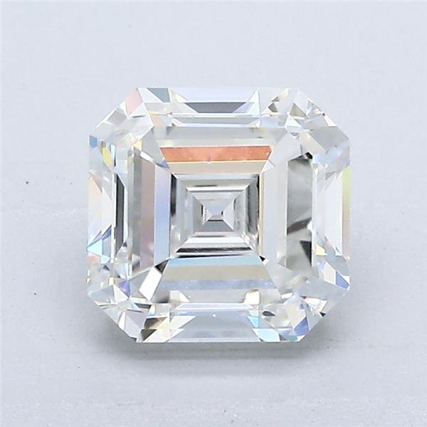 2.00ct F VS1 Very Good Cut Asscher Diamond