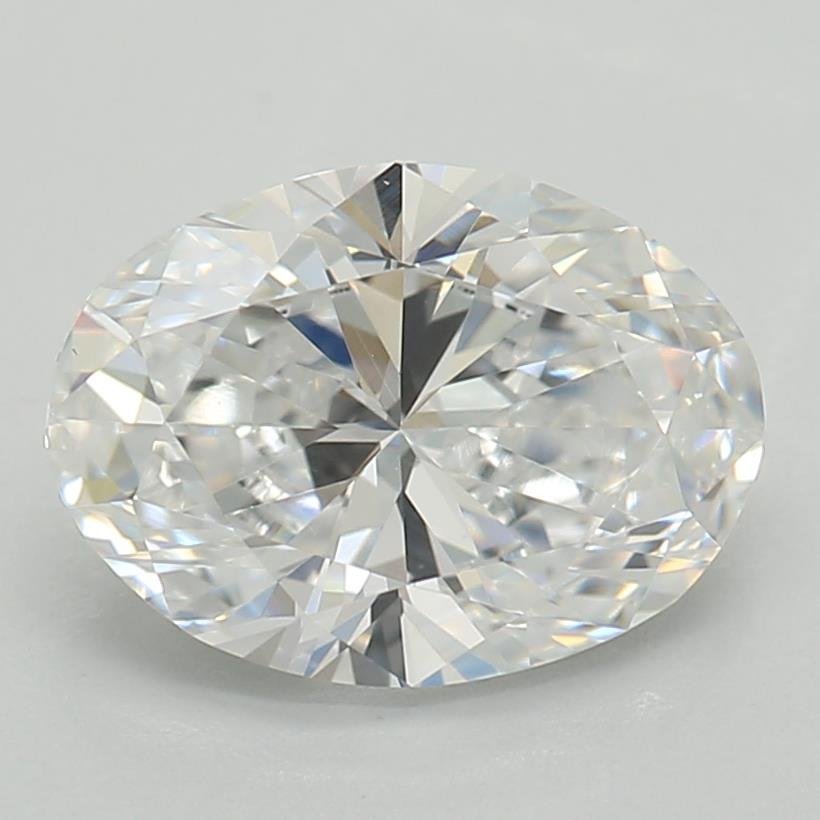 1.01ct D VVS2 Rare Carat Ideal Cut Oval Lab Grown Diamond