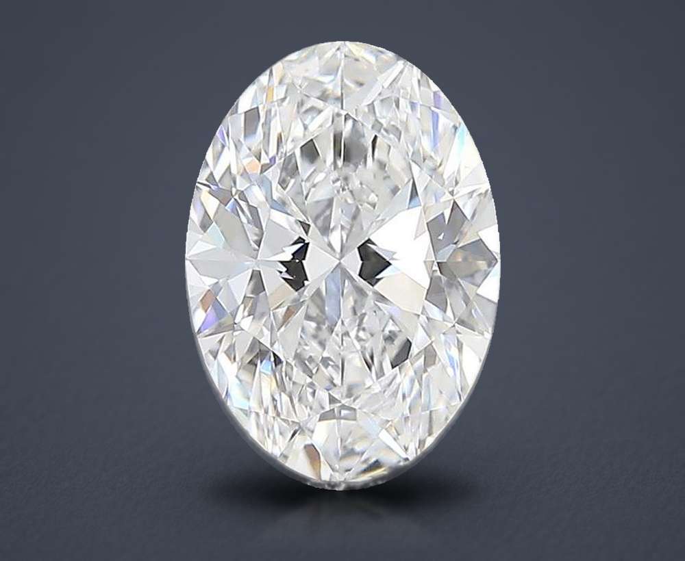 7.01 Carat Oval Lab Diamond