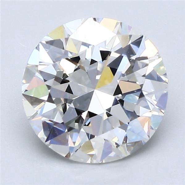 3.01ct H VS2 Very Good Cut Round Diamond