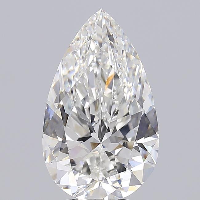 5.91 Carat Pear Lab Diamond