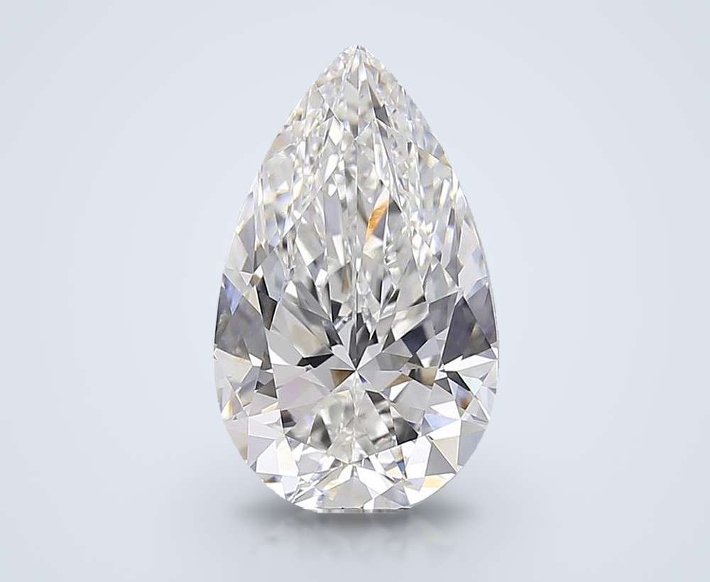 5.91 Carat Pear Lab Diamond