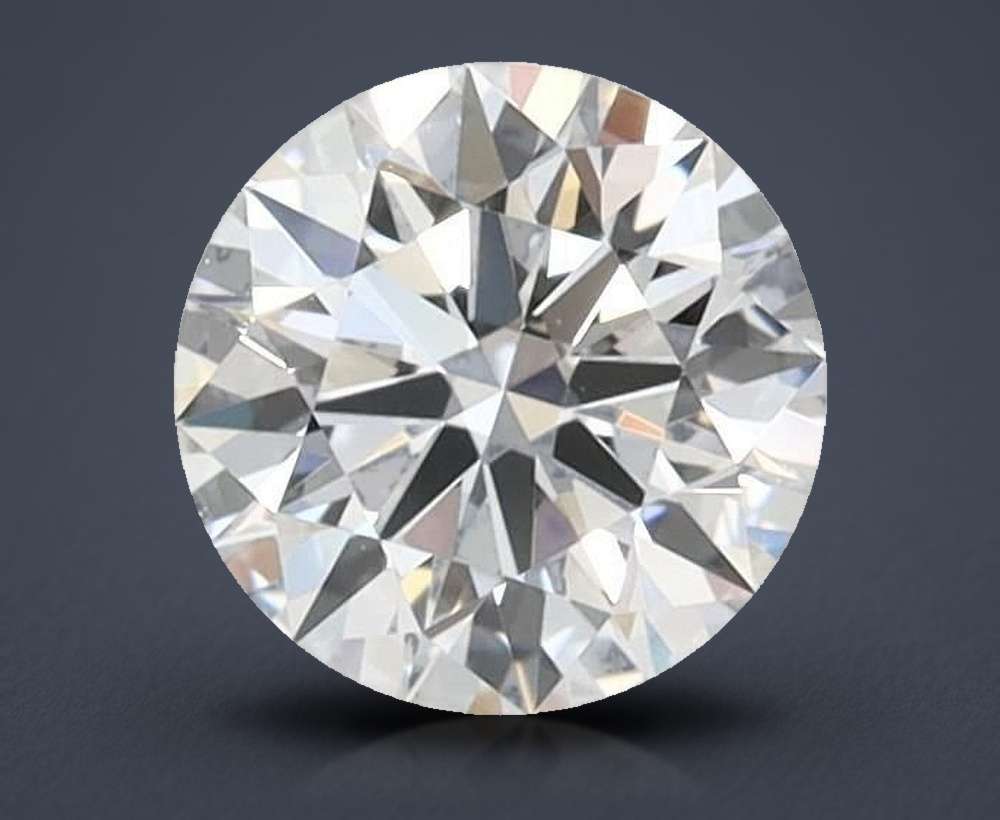 0.57 Carat Round Lab Diamond