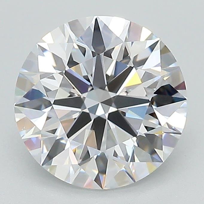 2.10ct D VS2 Rare Carat Ideal Cut Round Lab Grown Diamond