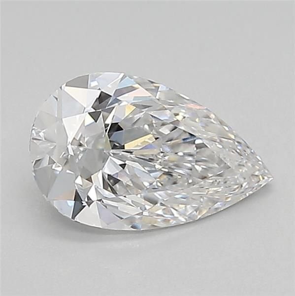 0.89ct E VS1 Rare Carat Ideal Cut Pear Lab Grown Diamond