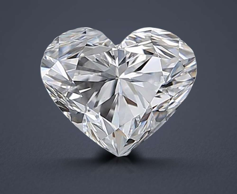 0.51 Carat Heart Natural Diamond
