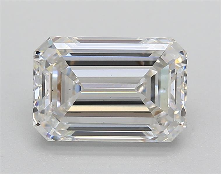 2.20ct G VS1 Rare Carat Ideal Cut Emerald Lab Grown Diamond