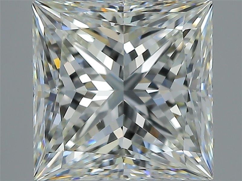 2.52ct J VS1 Rare Carat Ideal Cut Princess Diamond