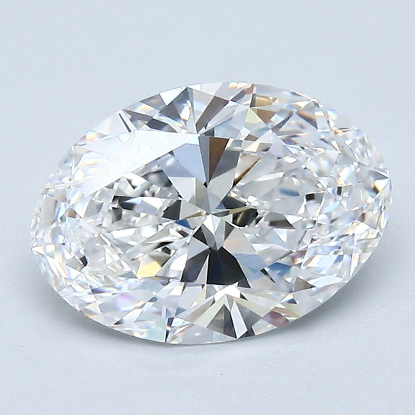 2.01ct D VS1 Rare Carat Ideal Cut Oval Diamond